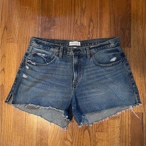 Abercrombie & Fitch Curve Love Mid Rise Boyfriend Short 32/14